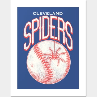 Retro Defunct Cleveland Spiders Baseball Posters and Art